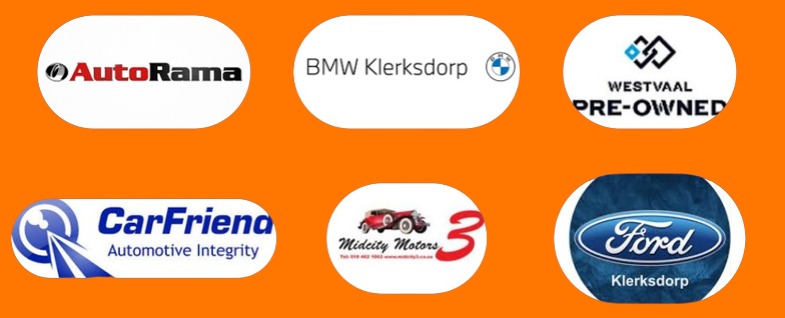 All Clients clients:
BMW Klerksdorp, AutoRama, Westvaal pre-owned, CarFriend, Ford Klerksdorp, Midelity Motors